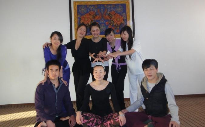 12月瑜伽教练班学员